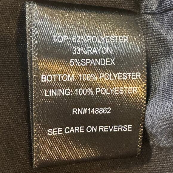 Torrid Size 2 2X 18-20 Tie Dye Chiffon Skirt Knit Top Maxi Dress - Picture 10 of 10